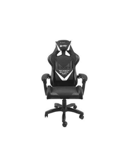 Chaise de jeu Fury Avenger L Noir Blanc