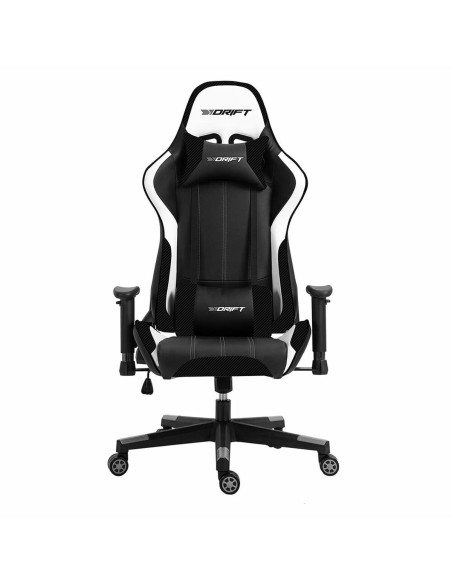 Chaise de jeu DRIFT DR175CARBON Blanc Noir