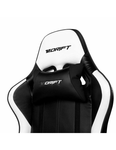 Chaise de jeu DRIFT DR175CARBON Blanc Noir