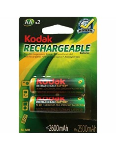 Pile Rechargeable LR6 Kodak NI-MH 2600 mAh (2 pcs)