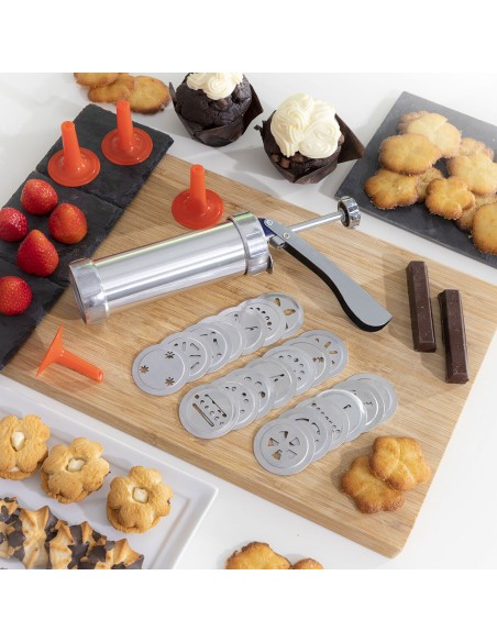 Machine à Biscuits et Douille2 en 1 Prekies InnovaGoods