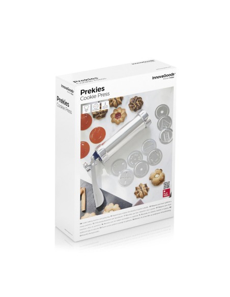 Machine à Biscuits et Douille2 en 1 Prekies InnovaGoods