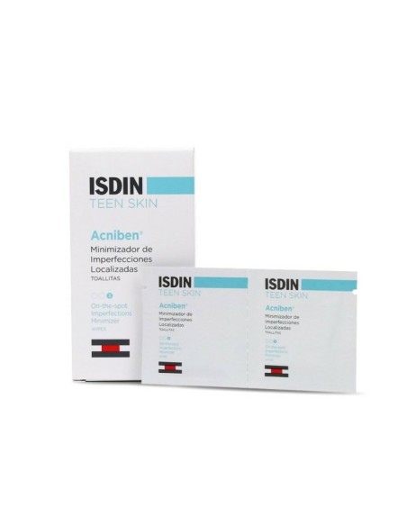 Traitement anti-imperfections Isdin Acniben Lingettes (30 uds)