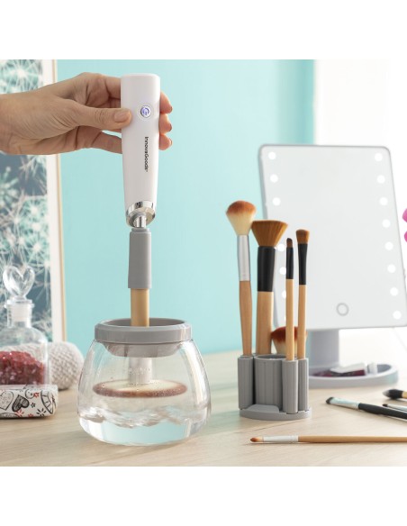 Nettoyeur et Séchoir Automatique pour Pinceaux de Maquillage Maklin InnovaGoods