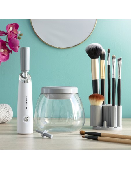Nettoyeur et Séchoir Automatique pour Pinceaux de Maquillage Maklin InnovaGoods
