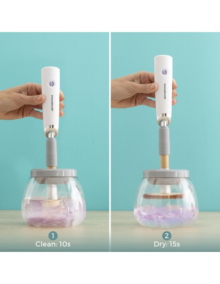 Nettoyeur et Séchoir Automatique pour Pinceaux de Maquillage Maklin InnovaGoods