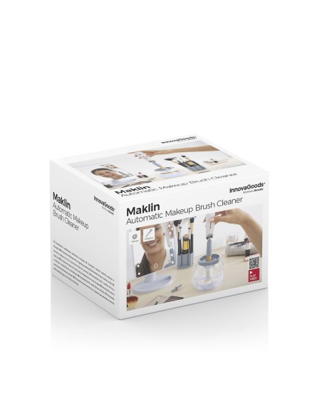Nettoyeur et Séchoir Automatique pour Pinceaux de Maquillage Maklin InnovaGoods