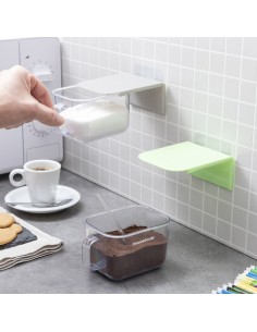 Récipients de Cuisine Adhésifs Amovibles Handstore InnovaGoods Pack de 2 unités