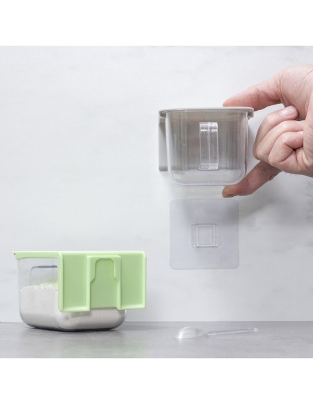 Récipients de Cuisine Adhésifs Amovibles Handstore InnovaGoods Pack de 2 unités