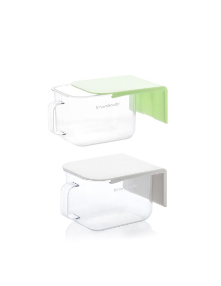 Récipients de Cuisine Adhésifs Amovibles Handstore InnovaGoods Pack de 2 unités