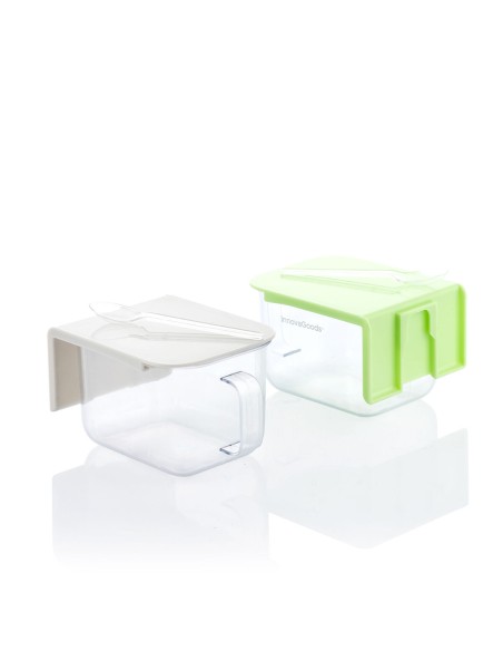Récipients de Cuisine Adhésifs Amovibles Handstore InnovaGoods Pack de 2 unités