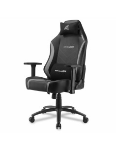 Chaise de jeu Sharkoon Noir Gris