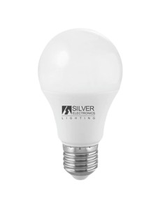 Lampe LED Silver Electronics ECO ESTANDAR E27 Blanc