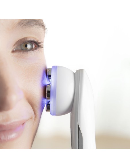 Masseur Facial avec Radiofréquence, Photothérapie et Électrostimulation Wace InnovaGoods
