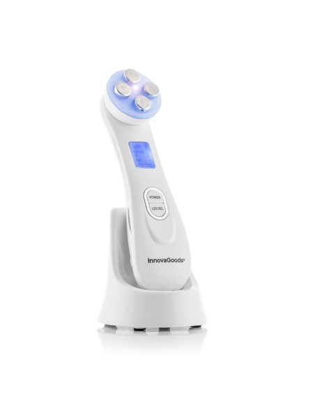 Masseur Facial avec Radiofréquence, Photothérapie et Électrostimulation Wace InnovaGoods