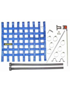 Filet de fenêtre SCHROTH RACING Bleu