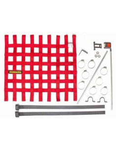 Filet de fenêtre SCHROTH RACING Rouge