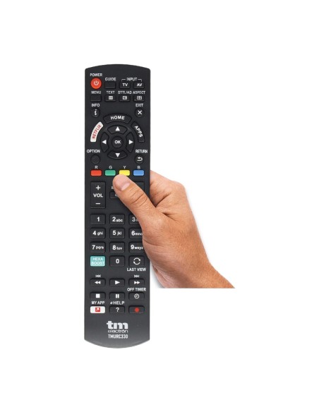 Télécommande Universelle pour Panasonic TM Electron Noir