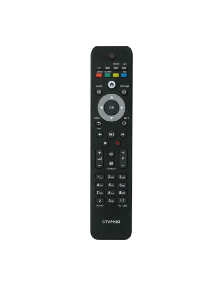 Télécommande Universelle pour Philips Noir