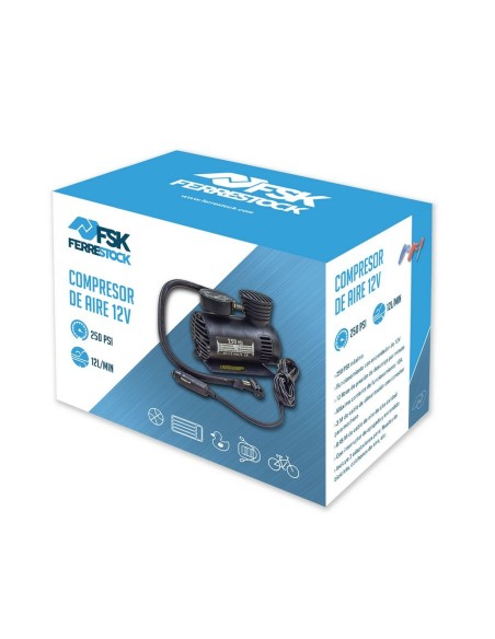 Compresseur d'air Ferrestock 20,7 bar 12 V