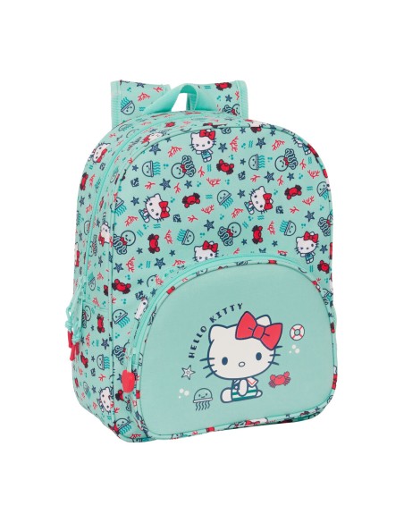 Cartable Hello Kitty Sea lovers Turquoise 26 x 34 x 11 cm