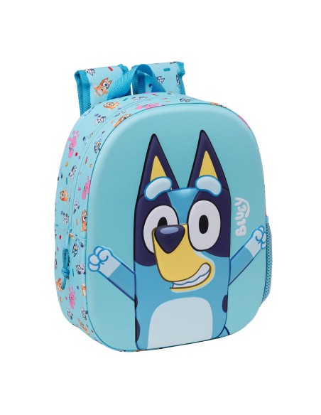 Cartable Bluey Bleu ciel 27 x 33 x 10 cm