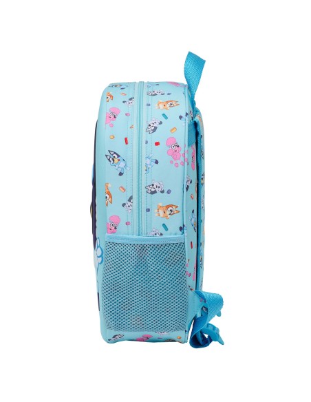 Cartable Bluey Bleu ciel 27 x 33 x 10 cm