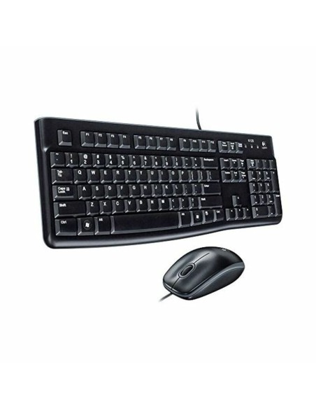 Clavier et Souris Optique Logitech 920-002562 Noir Anglais QWERTY