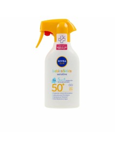 Crème Solaire pour Enfants en Spray Nivea Sun Kids Sensitive SPF 50+ 270 ml