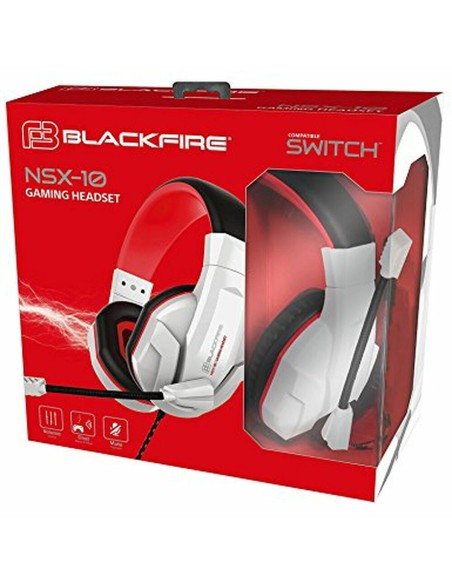 Casques avec Microphone Blackfire NSX-10 Blanc
