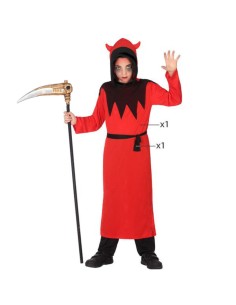 Déguisement pour Enfants Th3 Party 3316 Rouge Démon (2 Pièces) 2