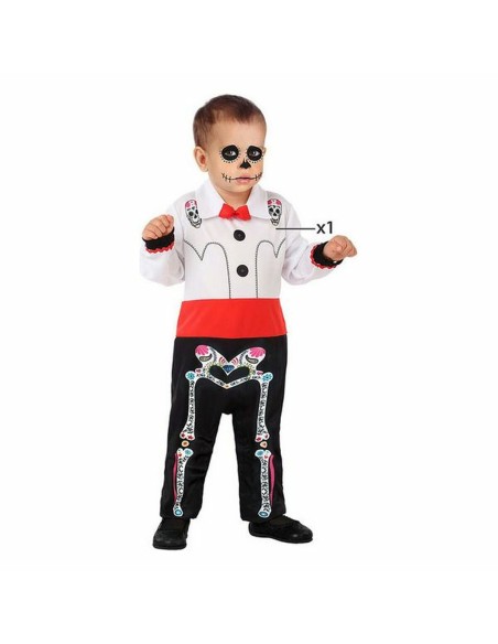 Déguisement pour Enfants Multicouleur Squelette
