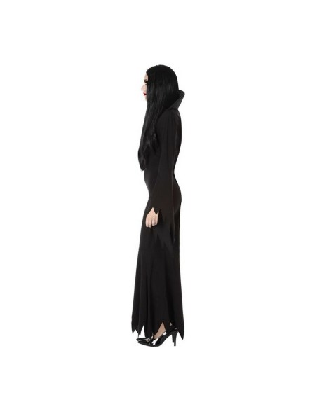 Déguisement pour Adultes Noir Vampiresse Fantôme Sexy (1 Pièce)