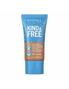 Base de Maquillage Crémeuse Rimmel London Kind & Free 210-golden beige (30 ml)