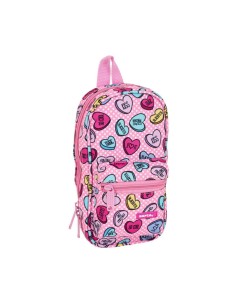 Plumier sac à dos Safta Rose (33 Pièces)