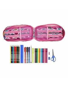 Plumier sac à dos Safta Rose (33 Pièces) 2
