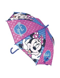 Parapluie Automatique Minnie Mouse Lucky Bleu Rose (Ø 84 cm) 2
