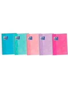 Cahier à Spirale Oxford EUROPENANBOOK 4 TOUCH Multicouleur A4 120 Volets (5 Unités) 2