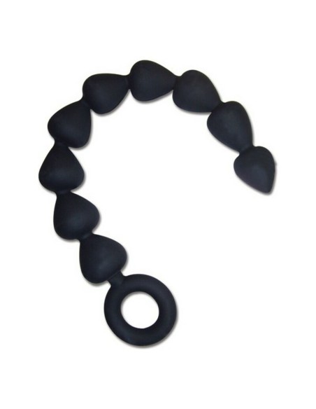 Perles Anales en Silicone Noir Sportsheets SS10074