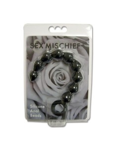 Perles Anales en Silicone Noir Sportsheets SS10074 2