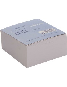 Bloc de Notes Blanc 500 Volets 10 x 10 cm (60 Unités) 2