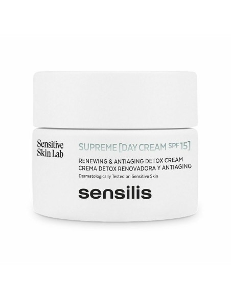 Gel anti-âge de jour Sensilis Supreme Spf 15 50 ml