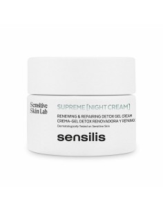 Crème antirides de nuit Sensilis Supreme Real Detox 50 ml