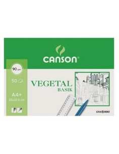 Papier végétal Canson A4+ 50 Volets (10 Unités) 2