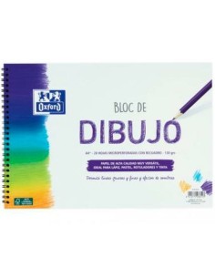 Bloc à dessin Oxford Blanc A4+ 20 Volets (20 Unités) 2