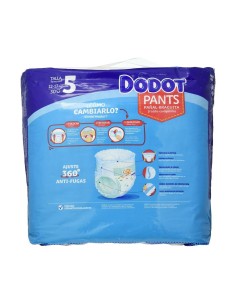 Couches jetables Dodot Dodot Pants Taille 5 12-17 kg 30 Unités 2