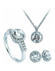 Ensemble Collier et Boucles d'oreille Diamonfire 1312691918180 Bague 2