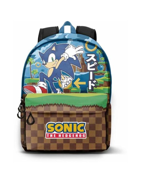Cartable Sonic Greenhill Multicouleur 31 x 18 x 44 cm