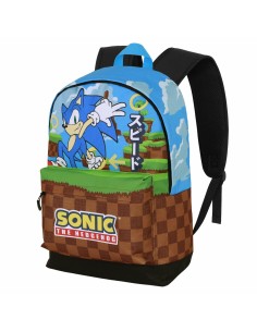 Cartable Sonic Greenhill Multicouleur 31 x 18 x 44 cm 2