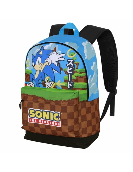 Cartable Sonic Greenhill Multicouleur 31 x 18 x 44 cm